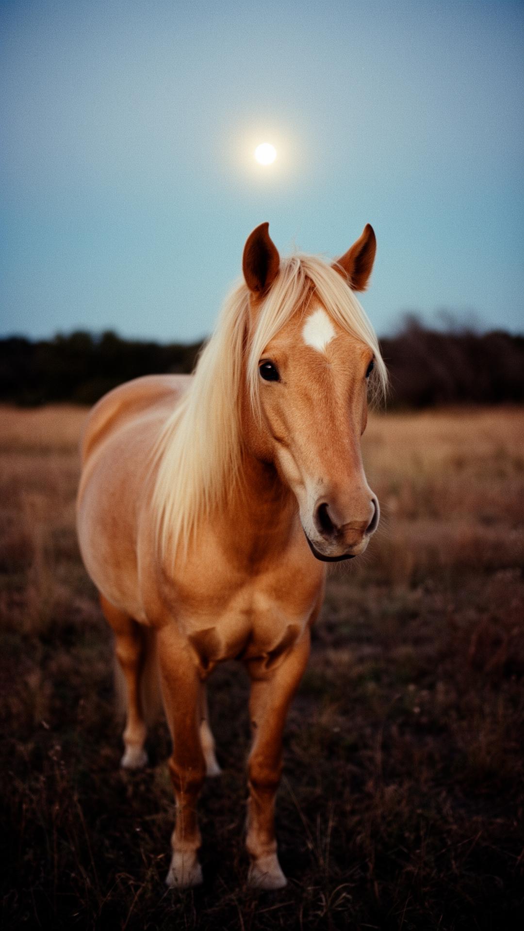 Bella the horse at Moonwater Ranch